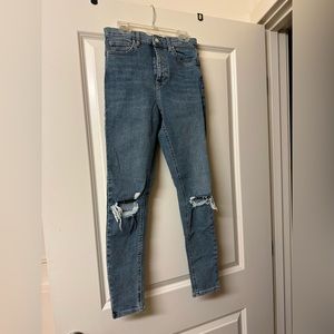 Top shop skinny jeans